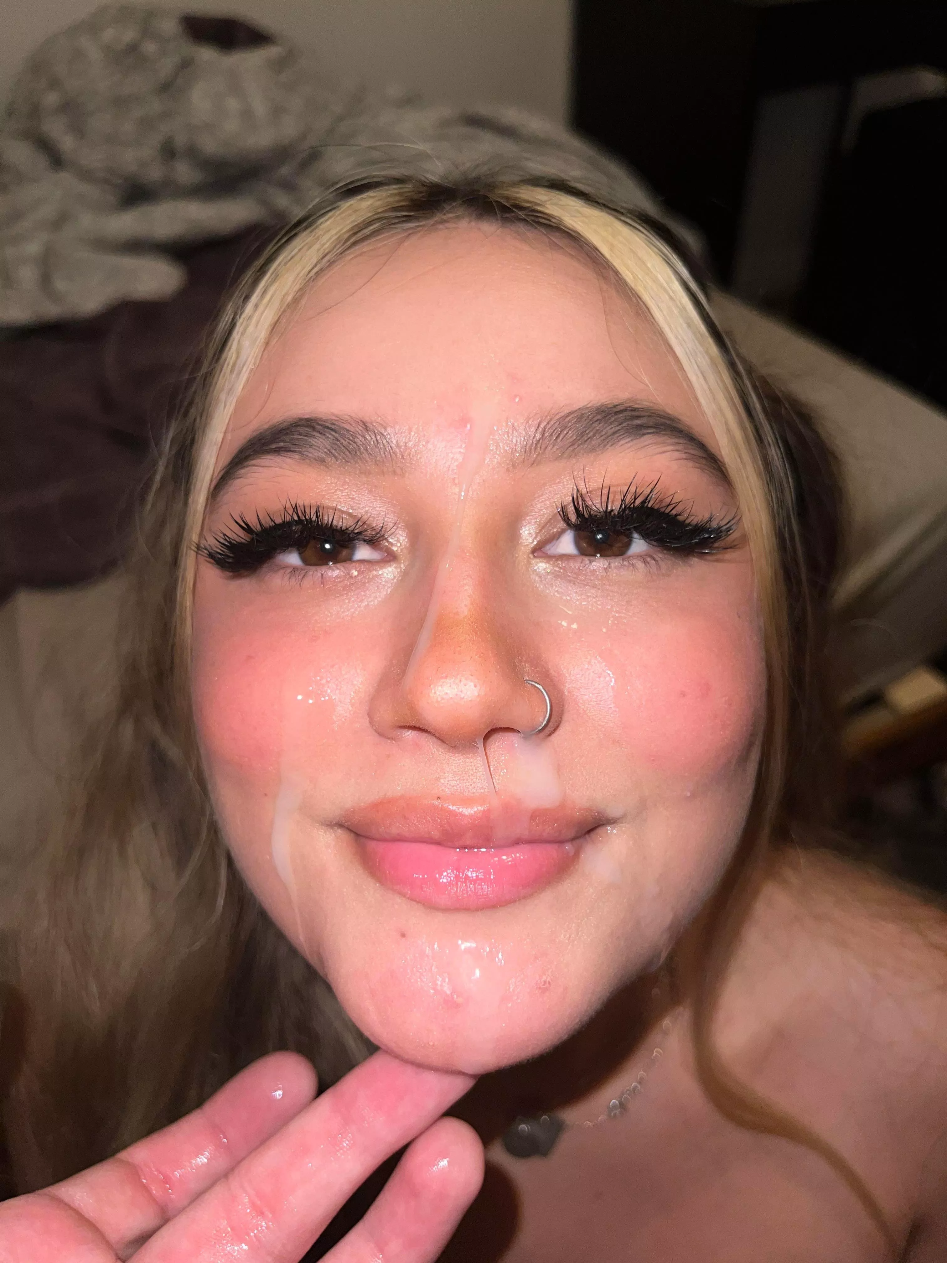 I think 2 more loads would look perfect on my face