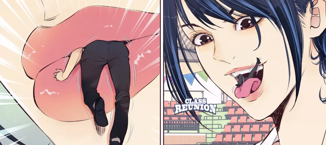 {Image} Giantess vores a tiny man [giantess] [vore]