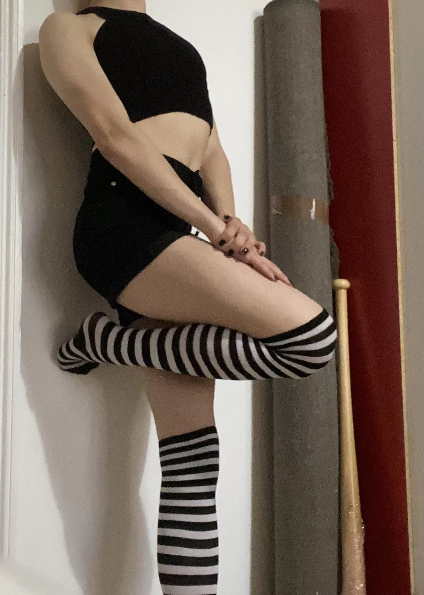 I’ve been trying to work on my thighs. How am I doing?