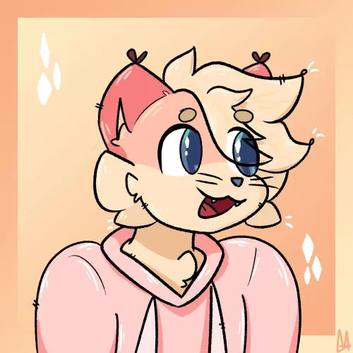 Just a headshot for me to use on twitter. (Art by me)