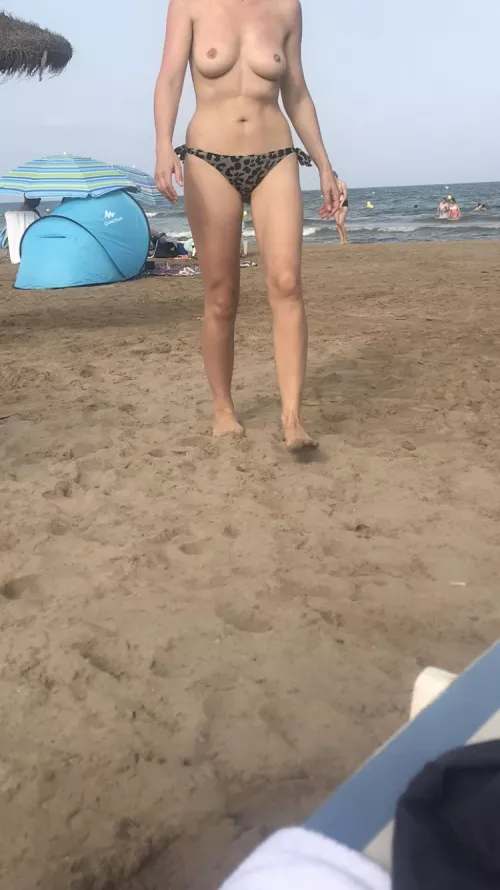 My wife, 36 years old loves to show off! Who wants to share?