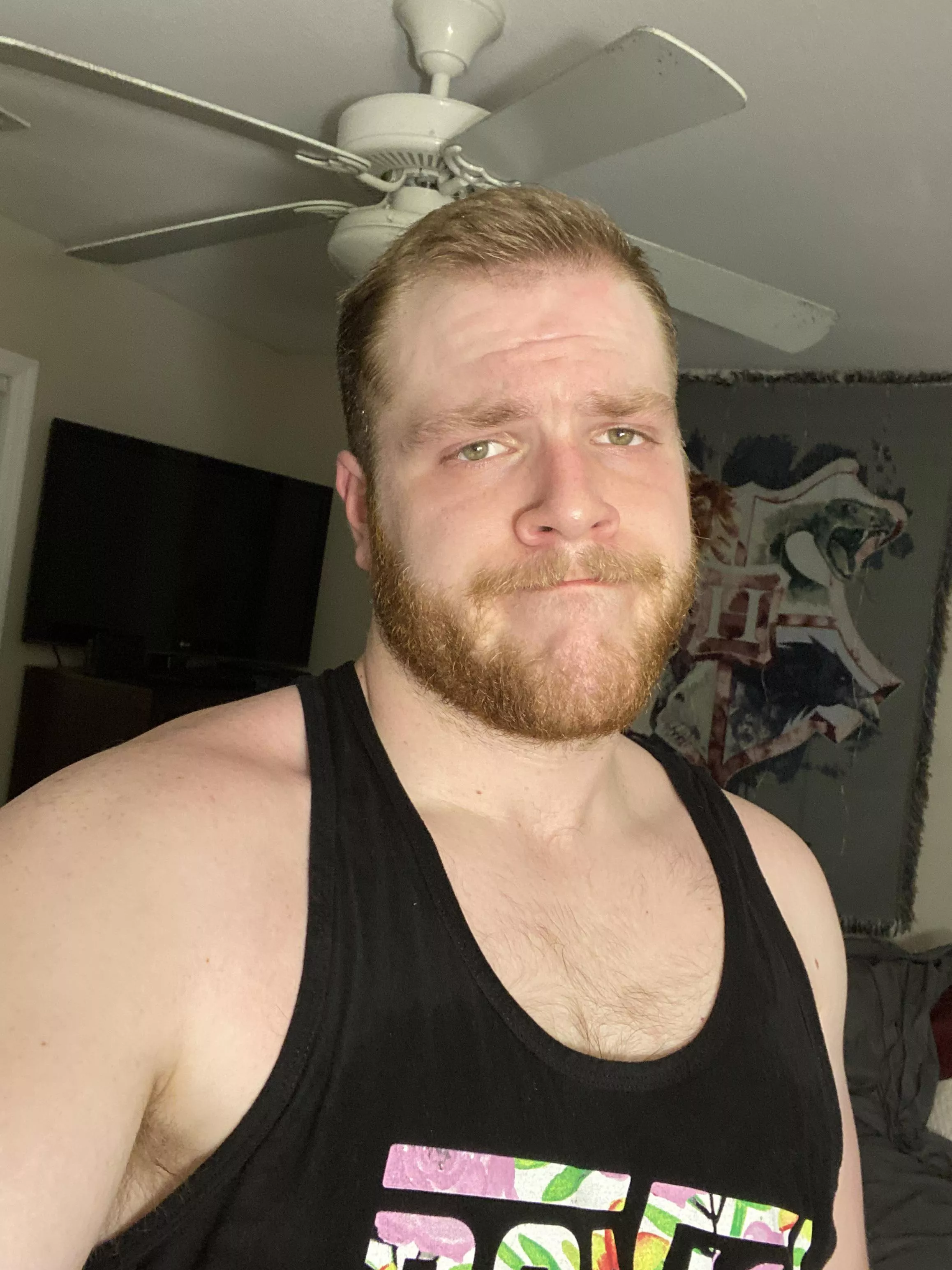 Not sure why I look so stern, but thought it was a good pic lol