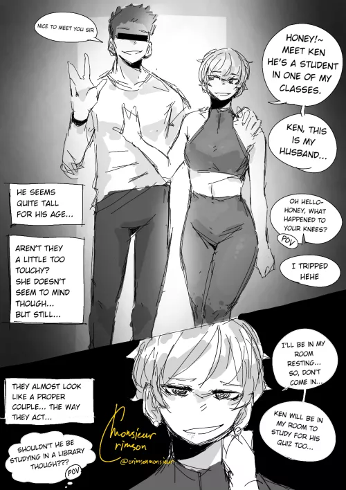 (OC) i'd like to see some more shorthair pixie cuts :>