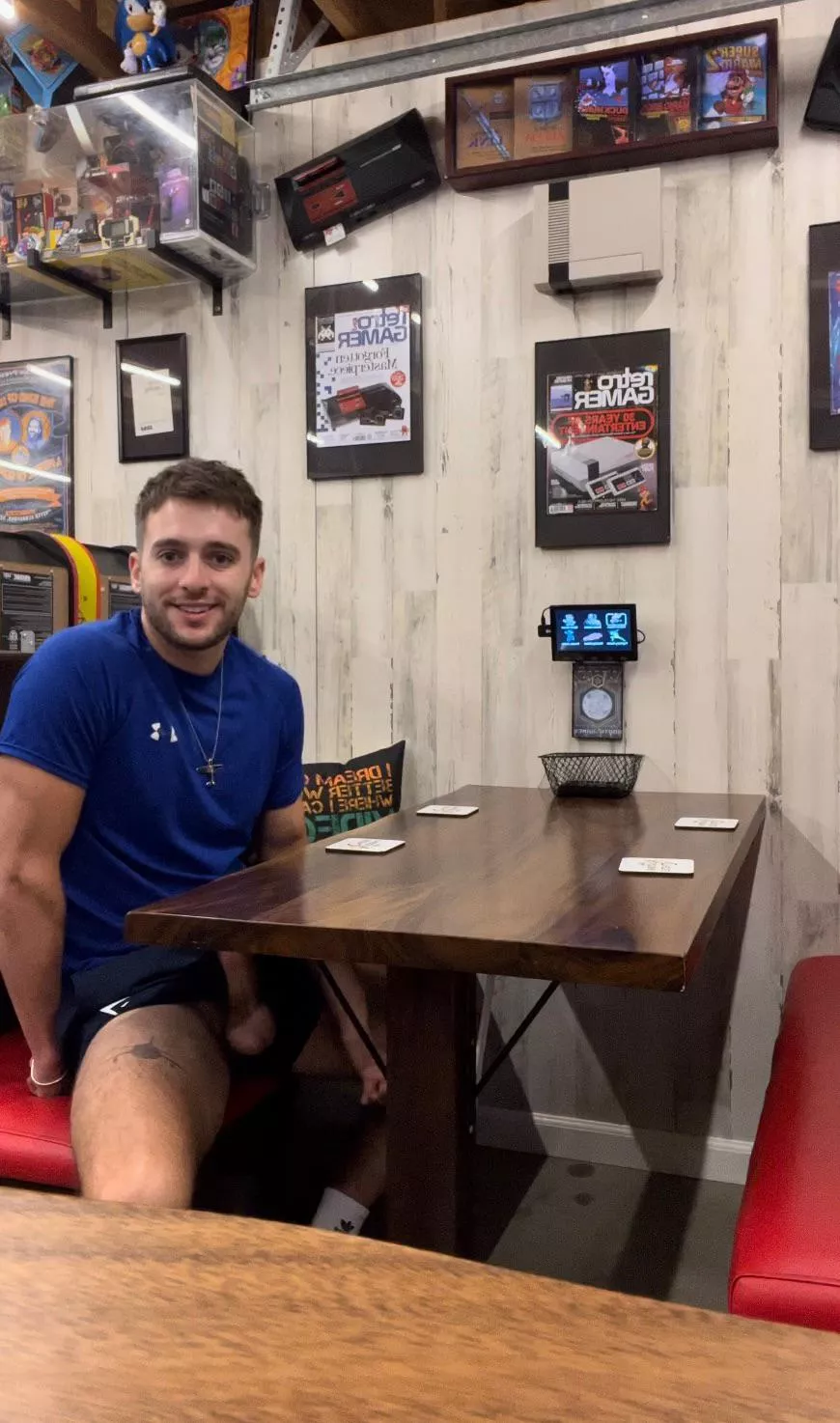 Sometimes I get hard in public and then I have to bust