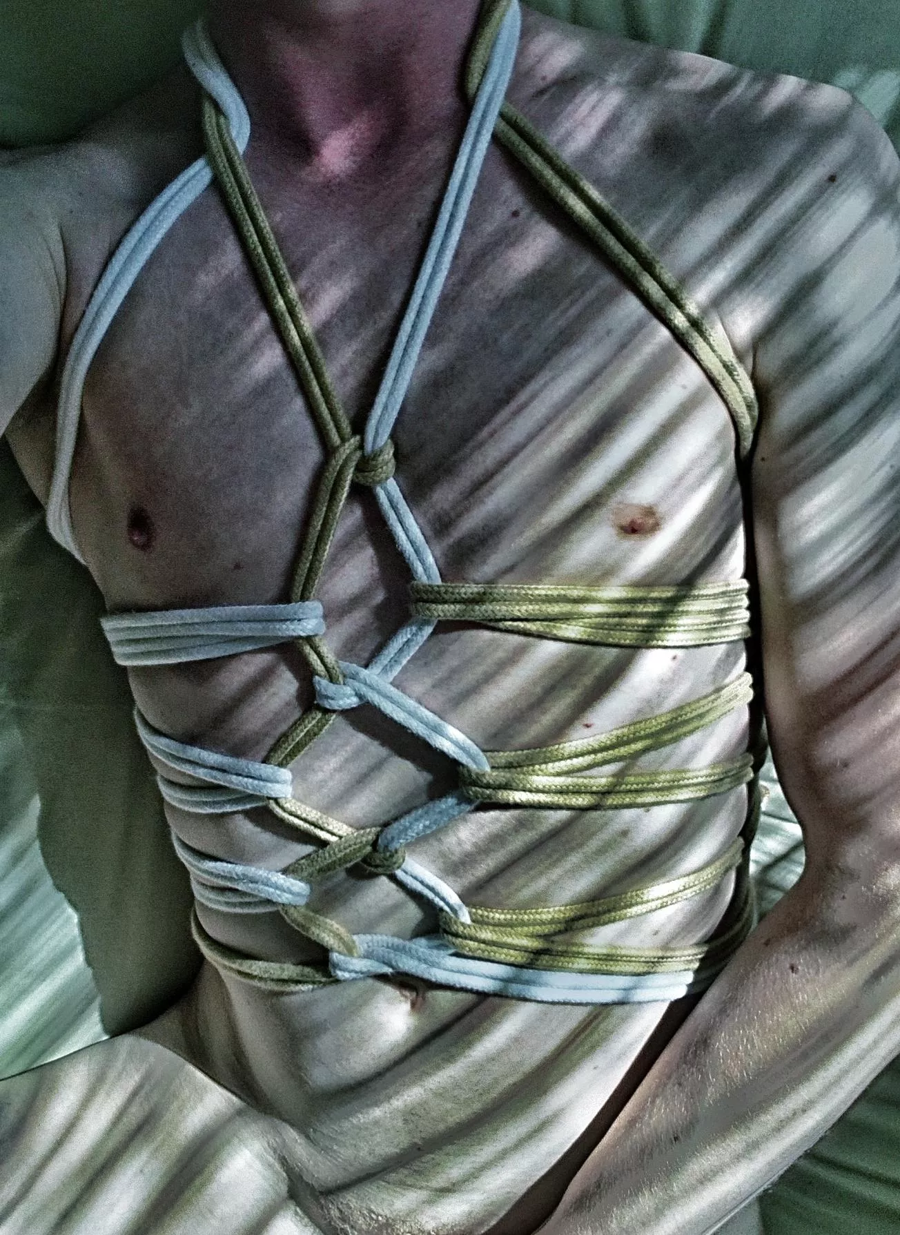 The sun at my skin felt great. So always does rope!