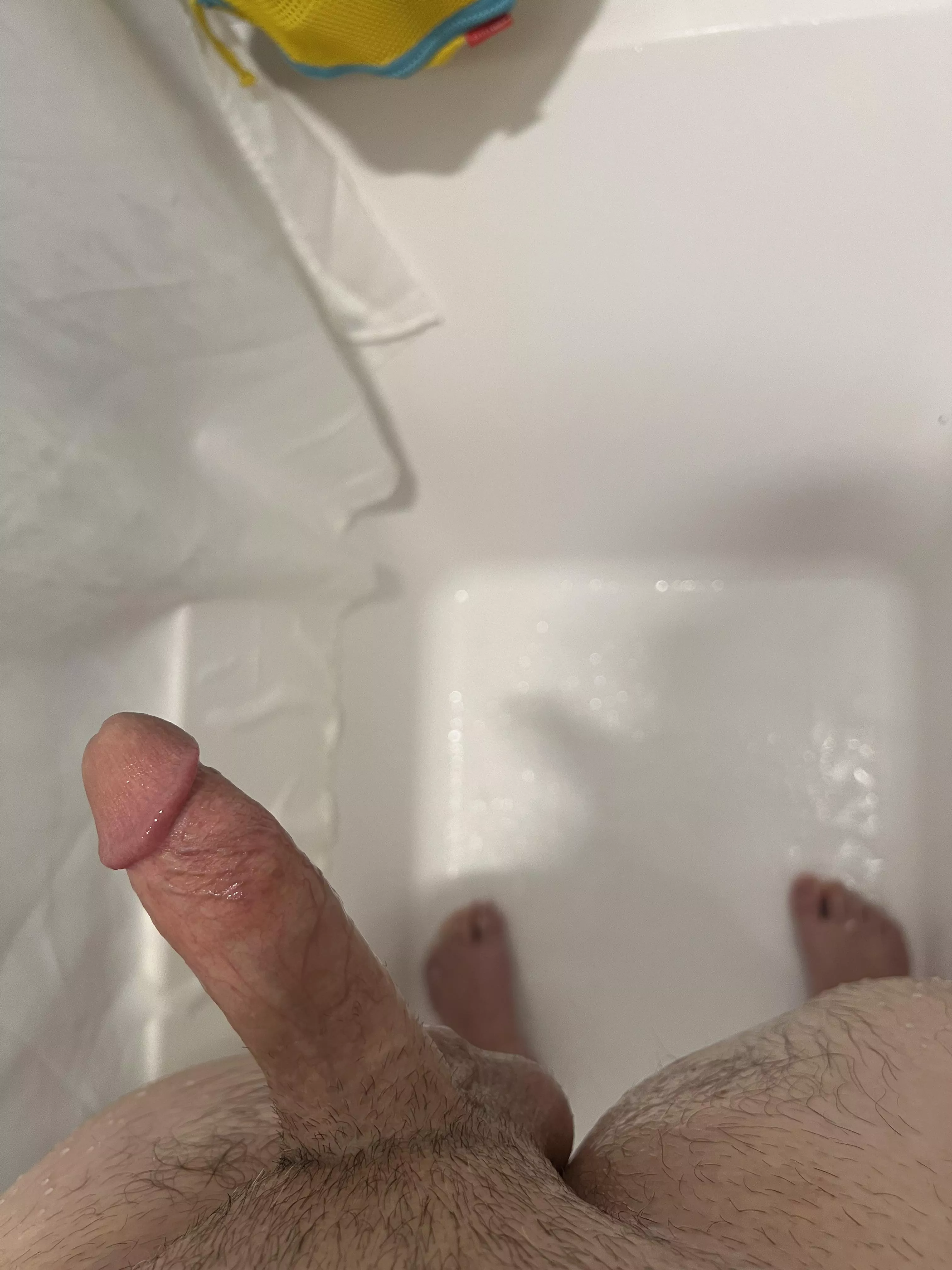 Weekends tend to be pretty busy. This dad is finally getting some alone time and a shower. [35]