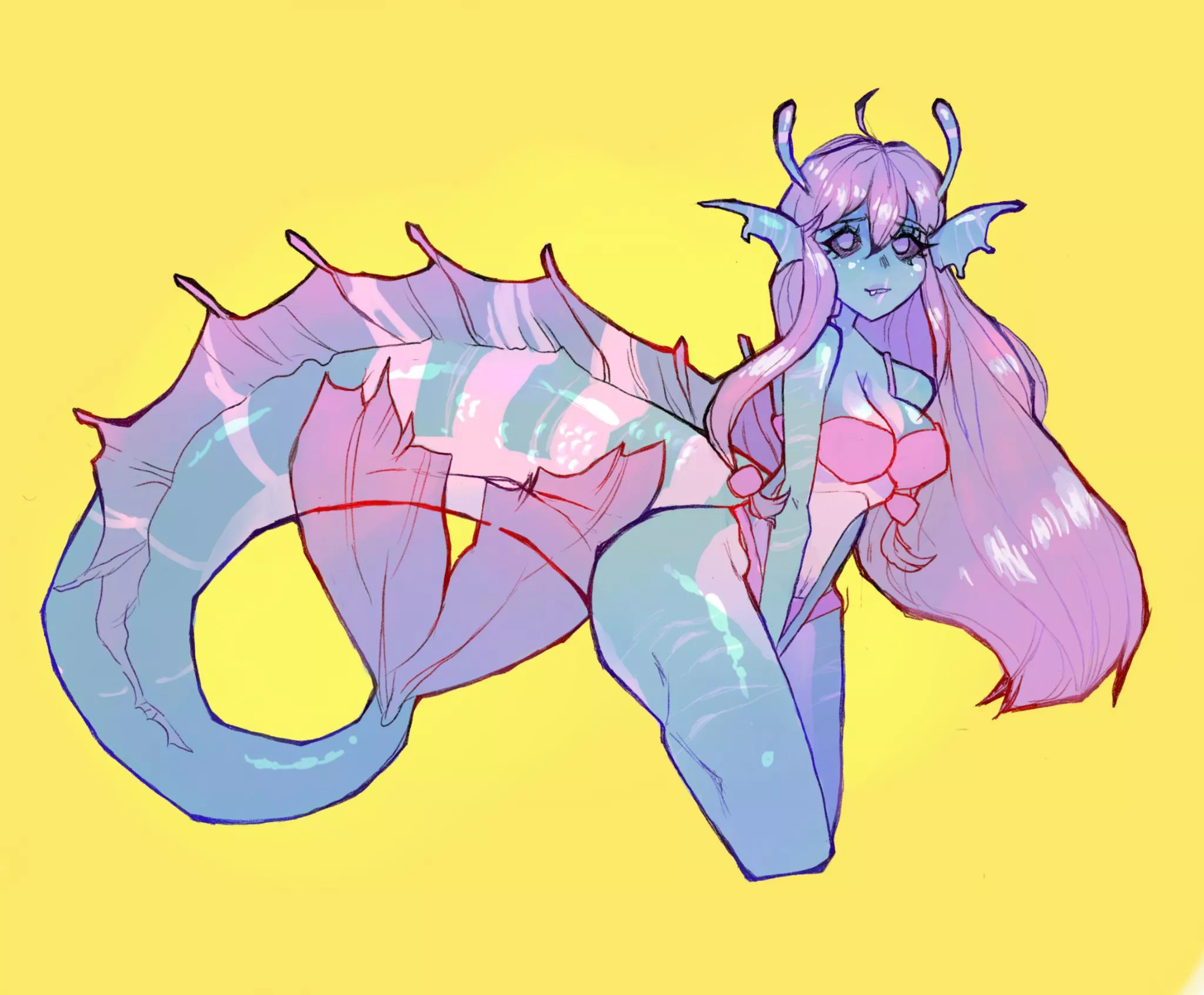 Beach day (art by me)