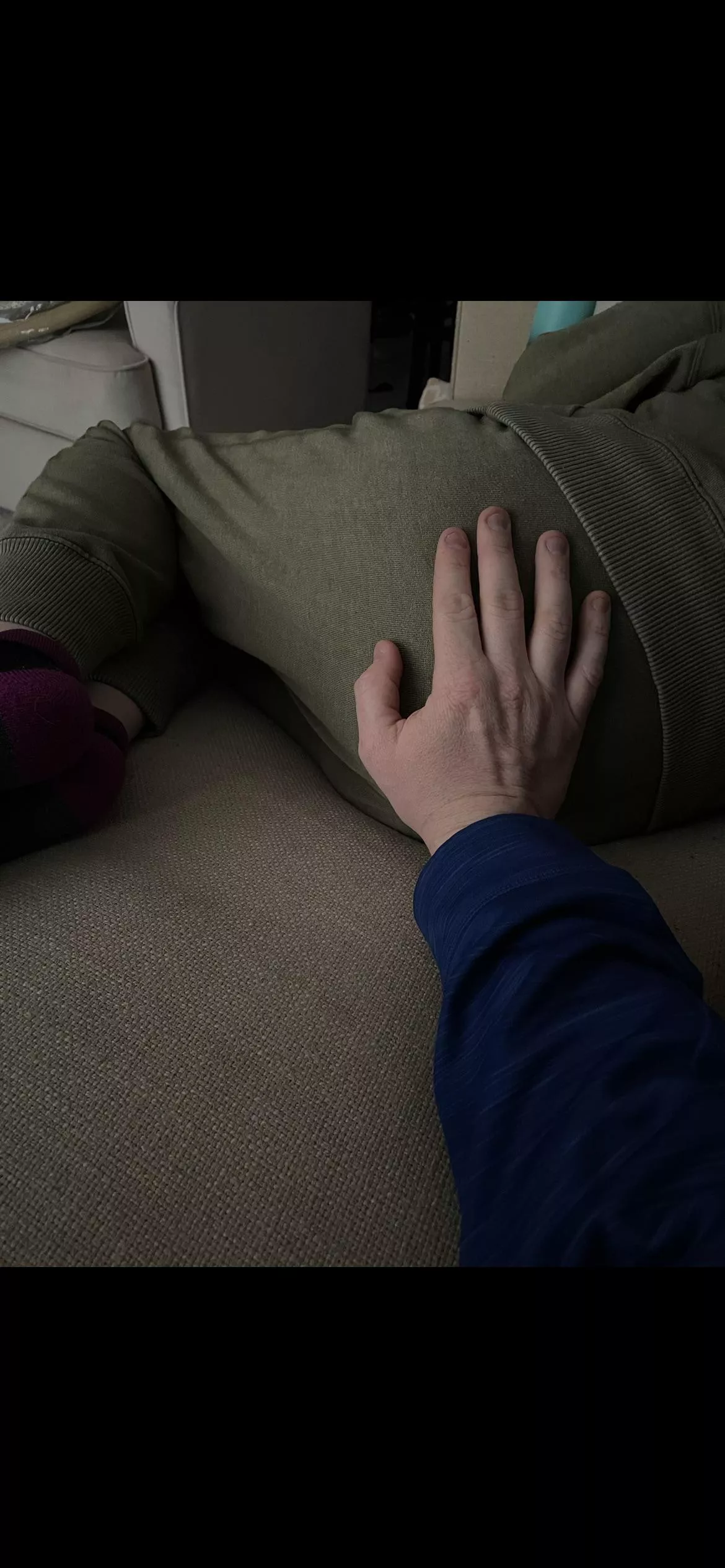 Buddy sent me this pic of my wife while I was out of room