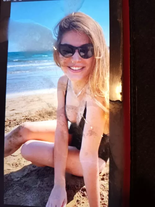 Covered her in my cum