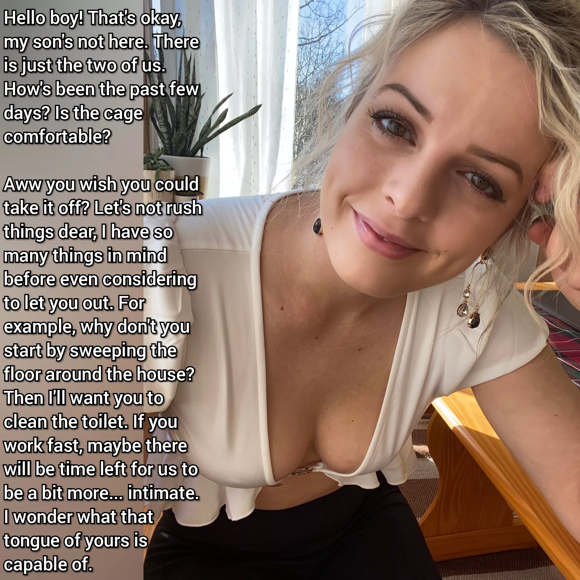 Having a secret relationship with your friend's mother