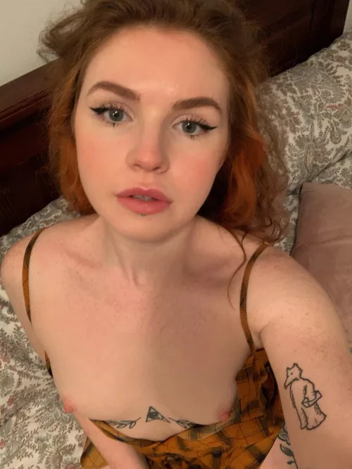 I hope some of you like freckled redheads on the more petite side