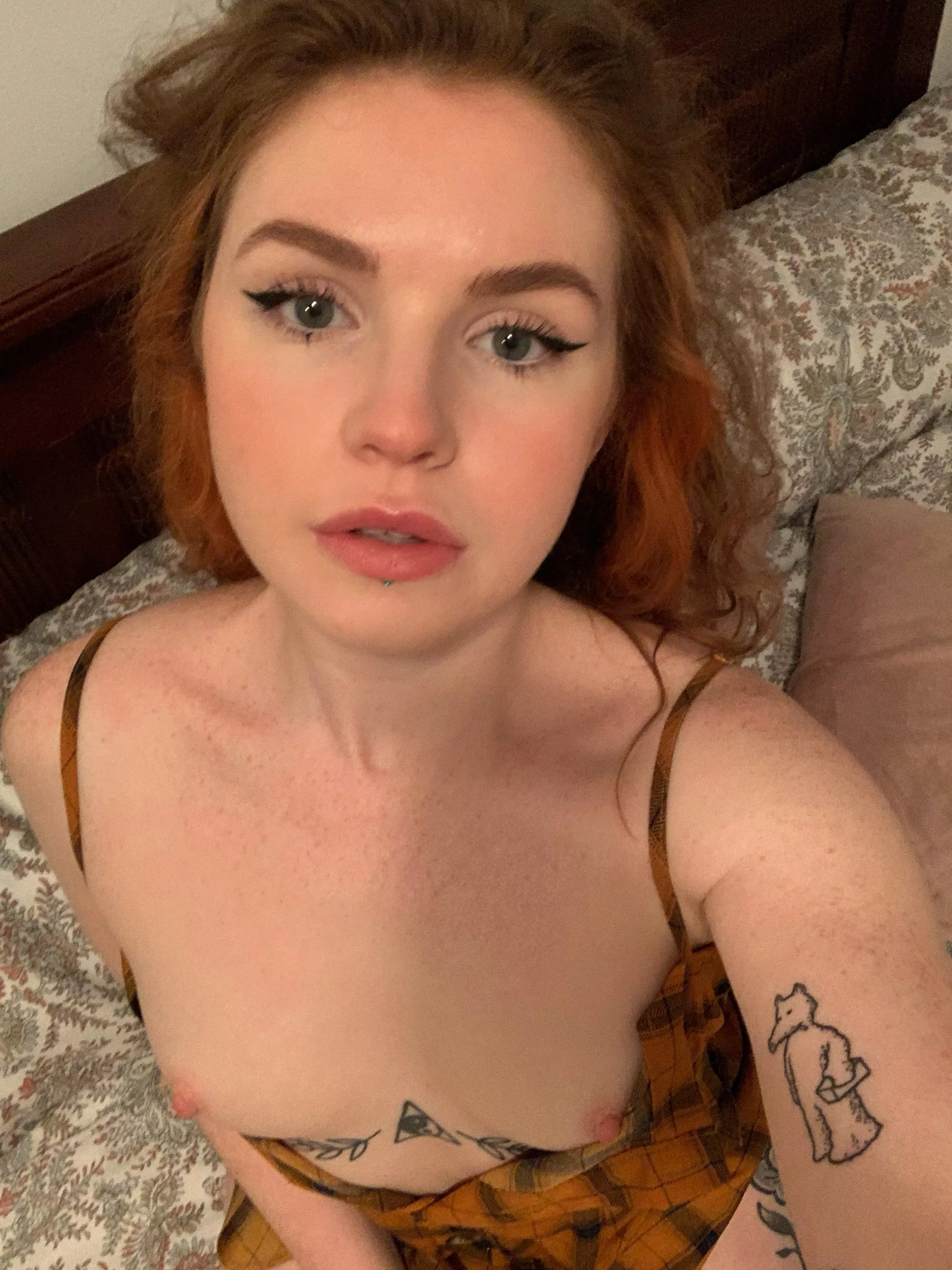 I hope some of you like freckled redheads on the more petite side