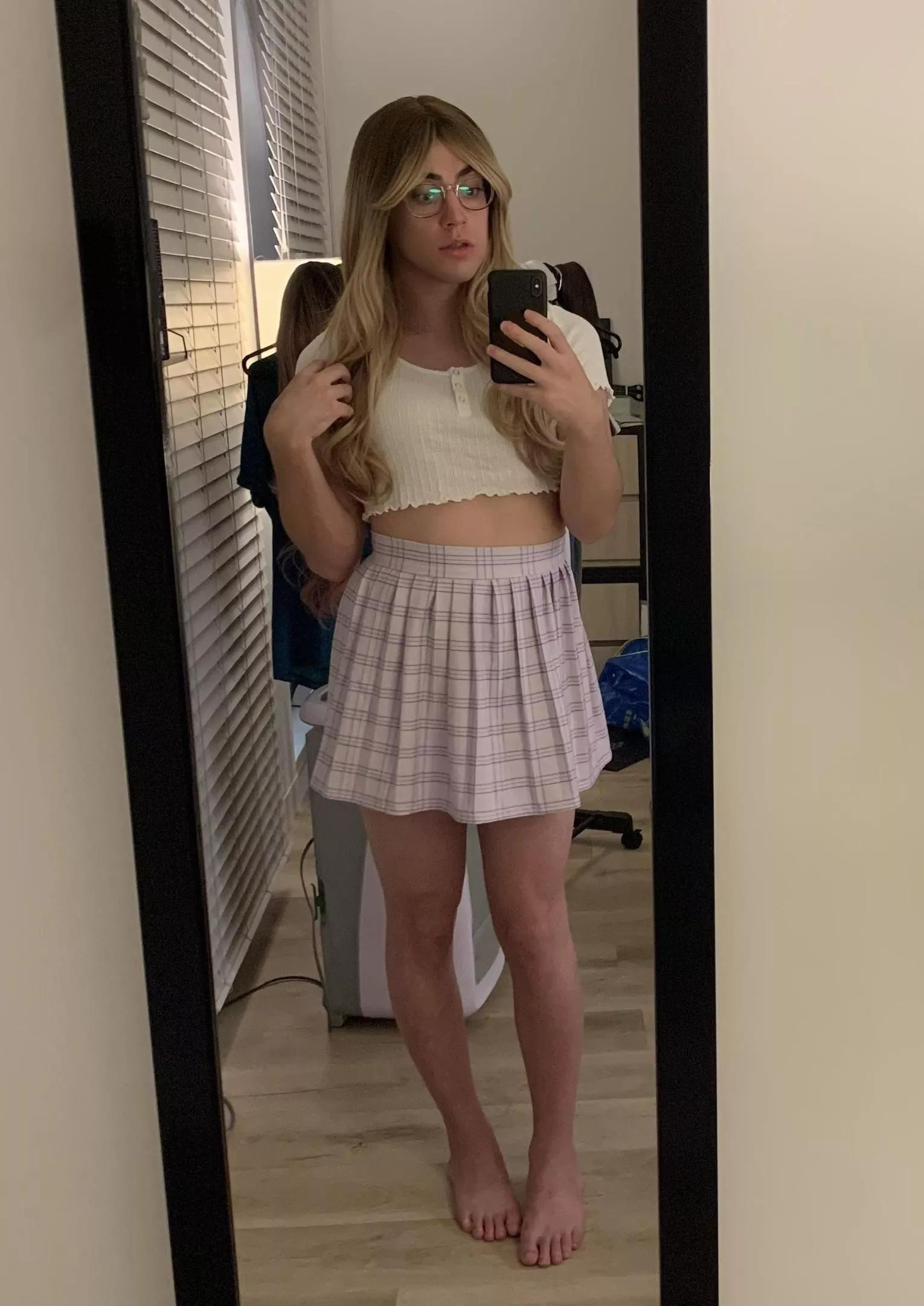 I’ll paint my toes the most upvoted color in the comments :)