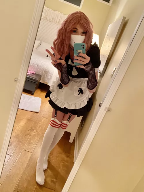 just got my first wig, how does it look? ☺️🥺