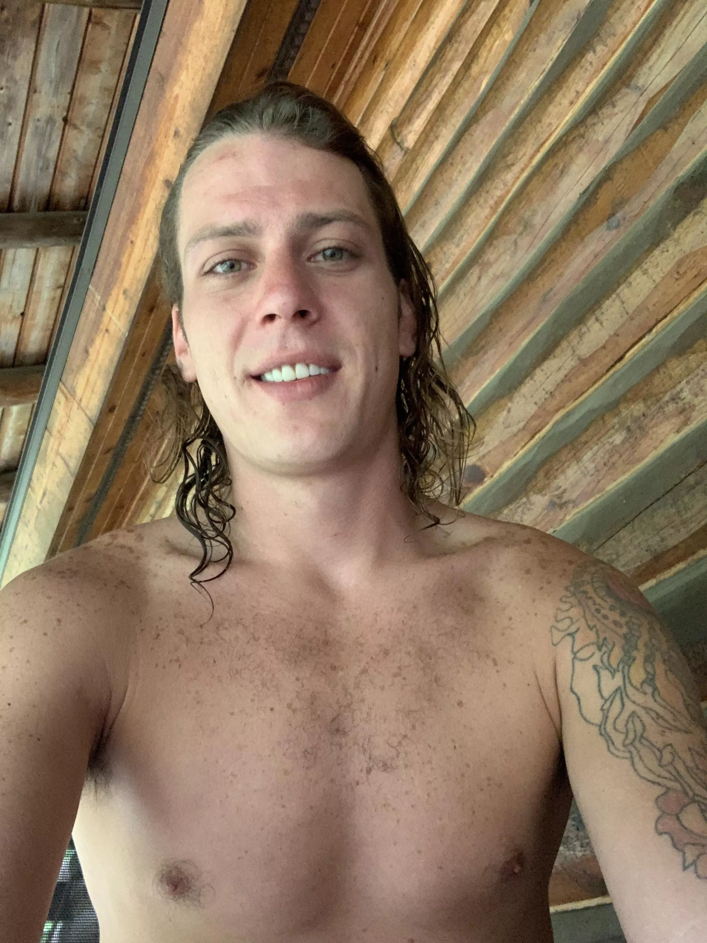 Love the wet hair look sometimes