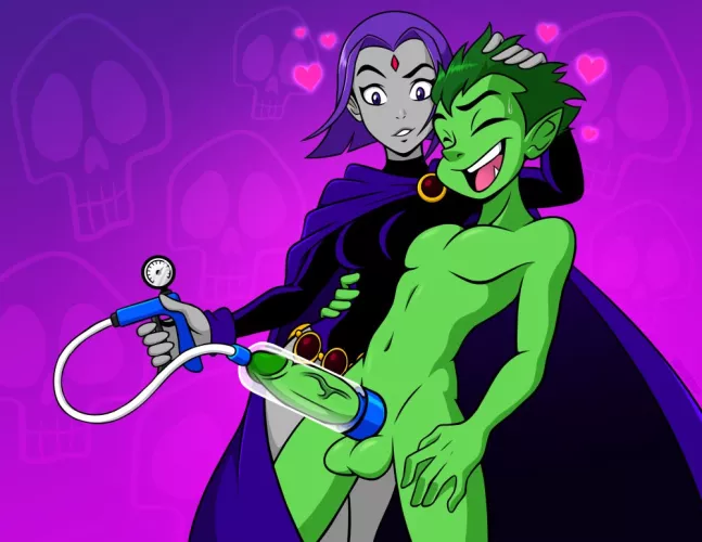 Milking Beast Boy (BoldNBrashXXX)