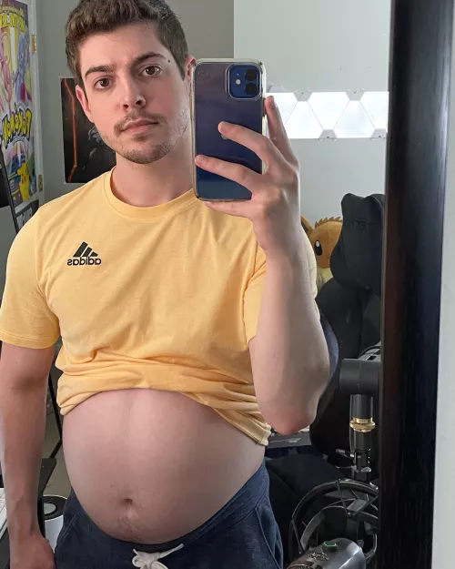 A man’s gotta eat (I just ate dinner when I took this)