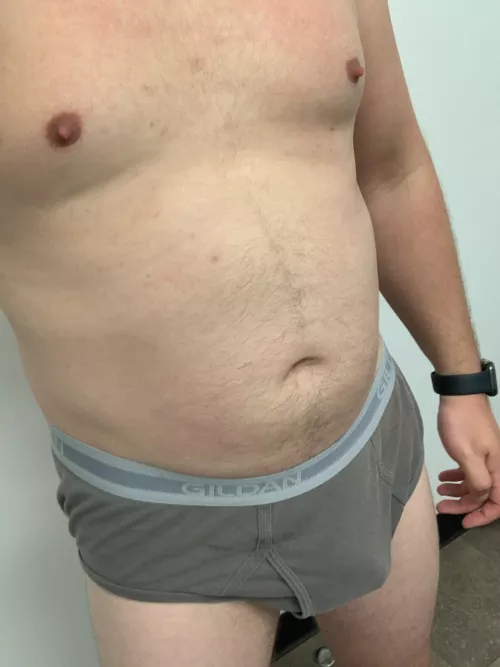 After workout briefs. Need someone to reach in ;)