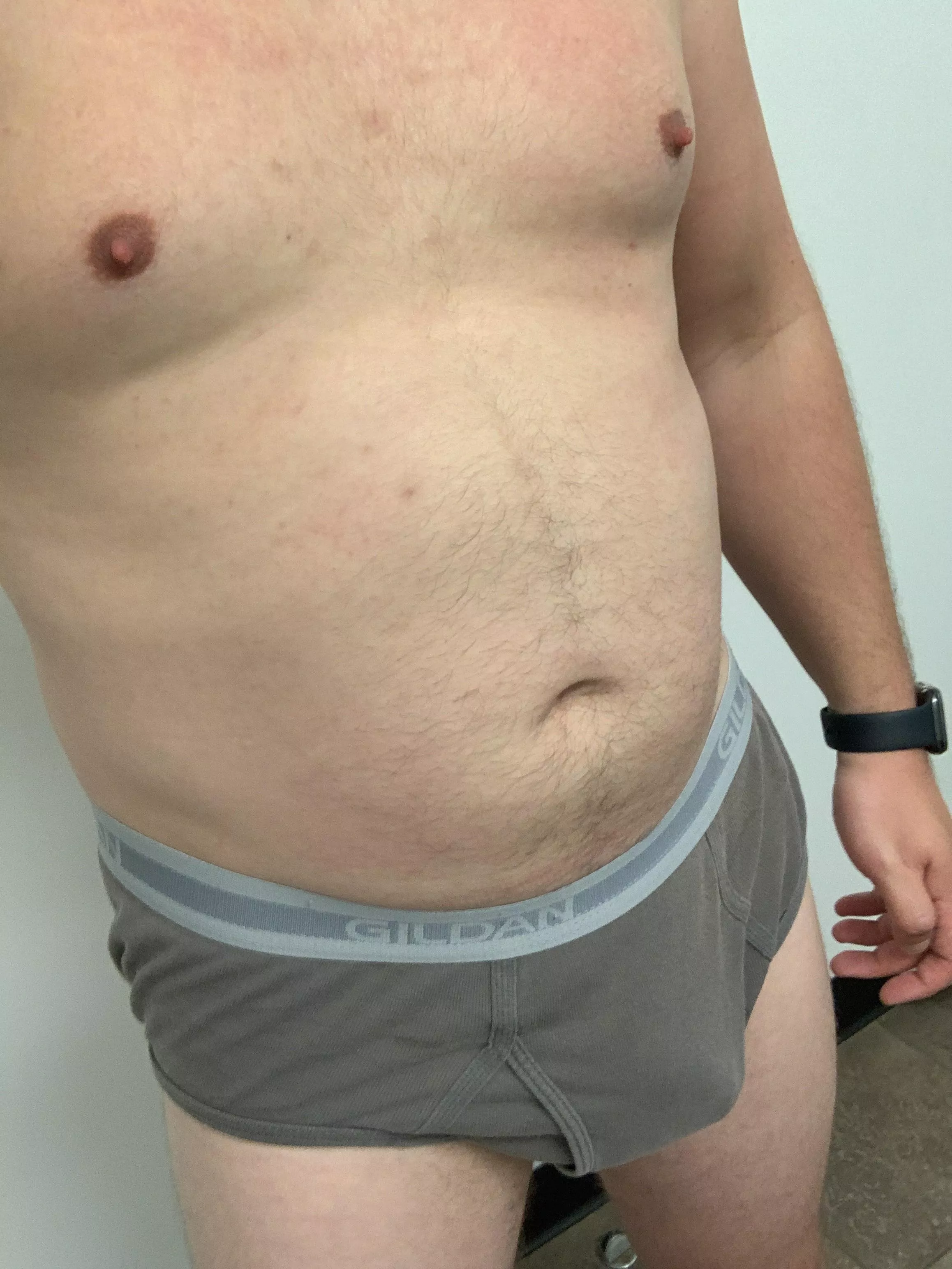 After workout briefs. Need someone to reach in ;)