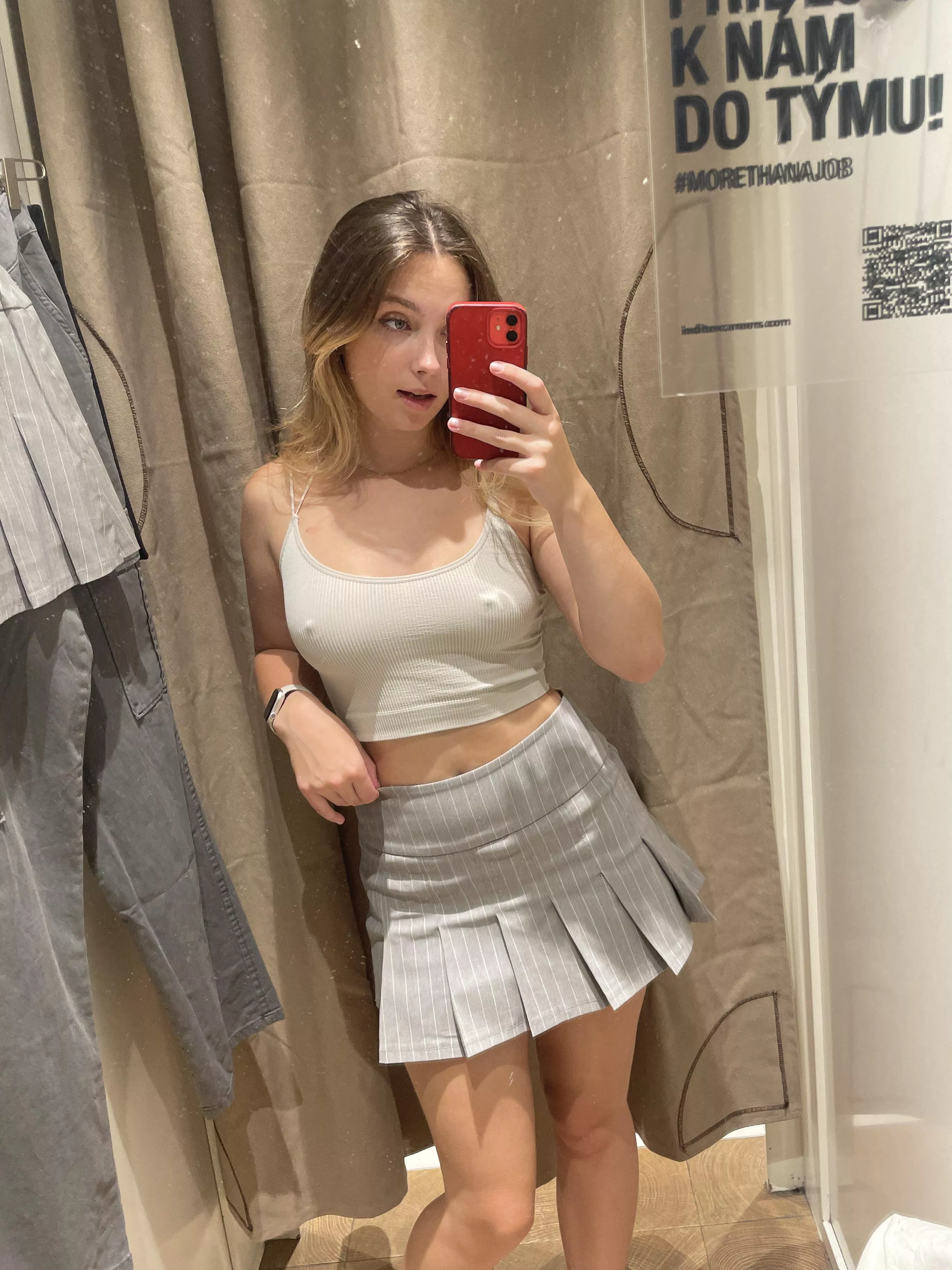 Any older men willing to fuck a 19yo petite girl in a changing room?