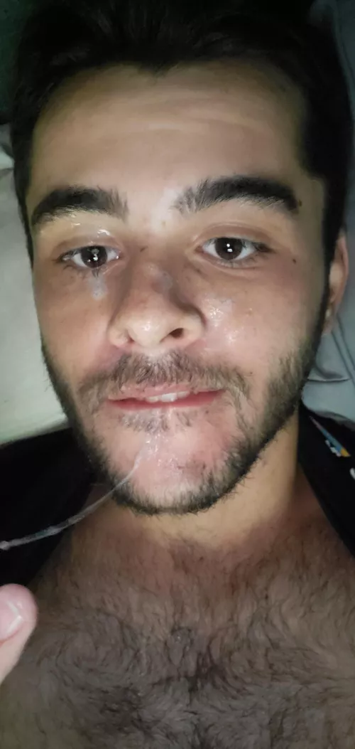 buddy busted on my eye then spits on my face. makes me feel like a pure slut!