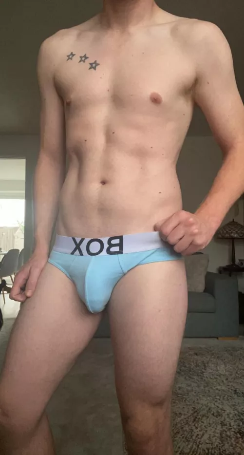 Do we like the blue? I do like like how Box briefs fit