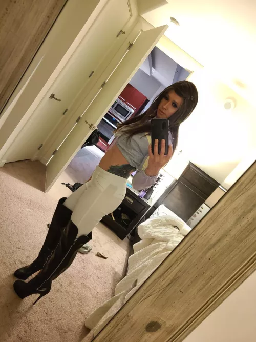 [domme] I will humiliate you while you worship me and my boots.