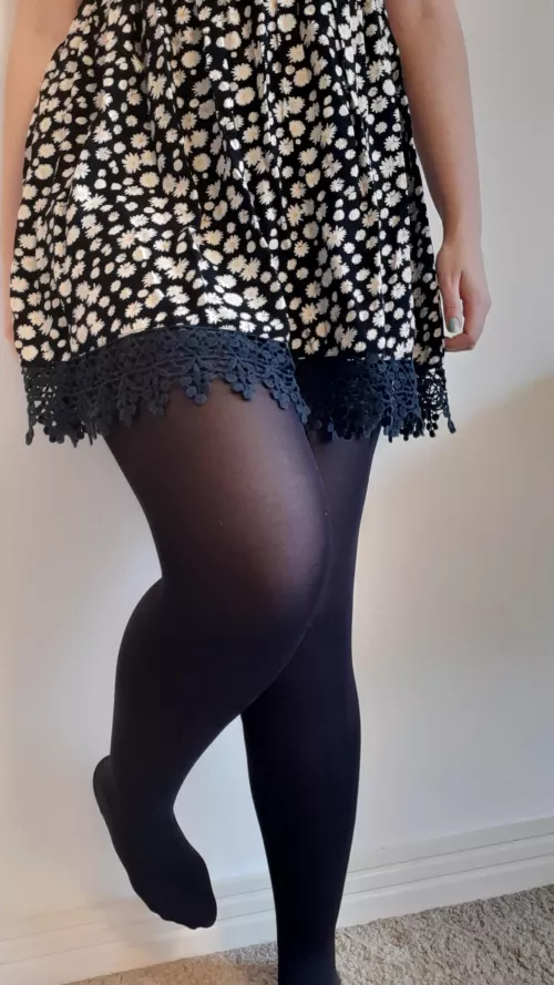 Full review of black sleek snag tights on my YouTube channel 🥰 Georgina Castrell x