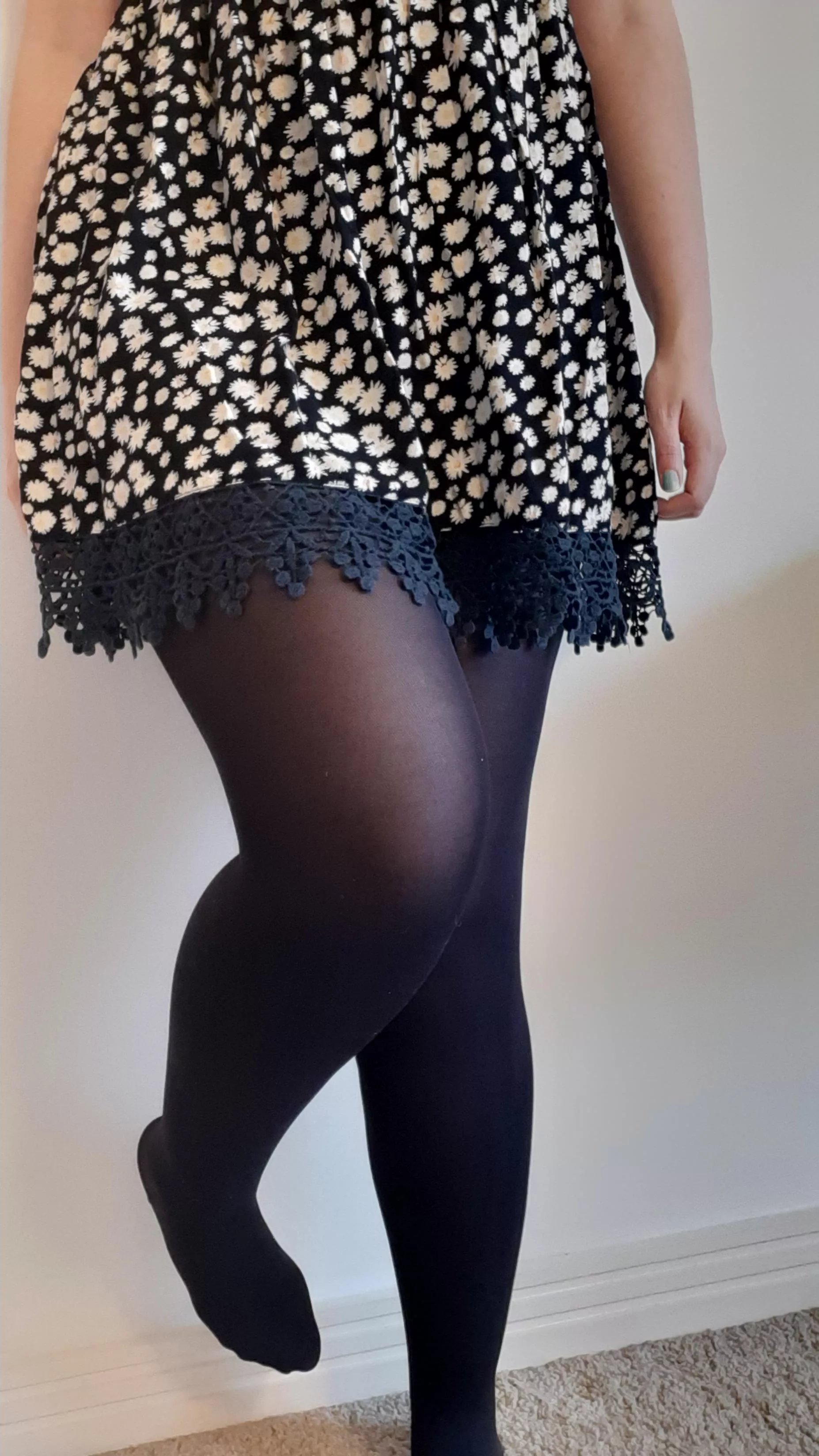 Full review of black sleek snag tights on my YouTube channel 🥰 Georgina Castrell x