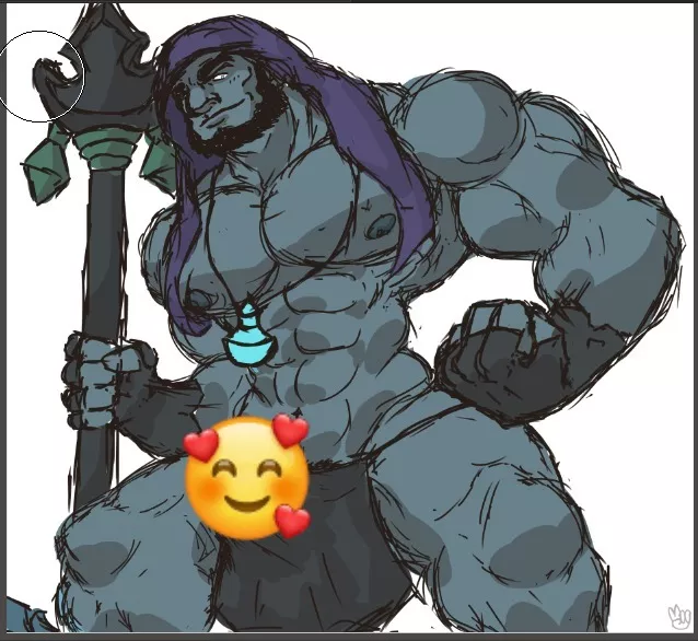 Hi. I am a starter artist and I am drawing my favorite LoL's character. Final result coming soon