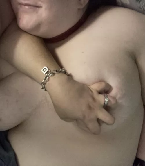 I grow out my nails so I can use them at any moment to hurt my subs. The boy usually gets it on his balls the girl gets it on her toys. Very useful.