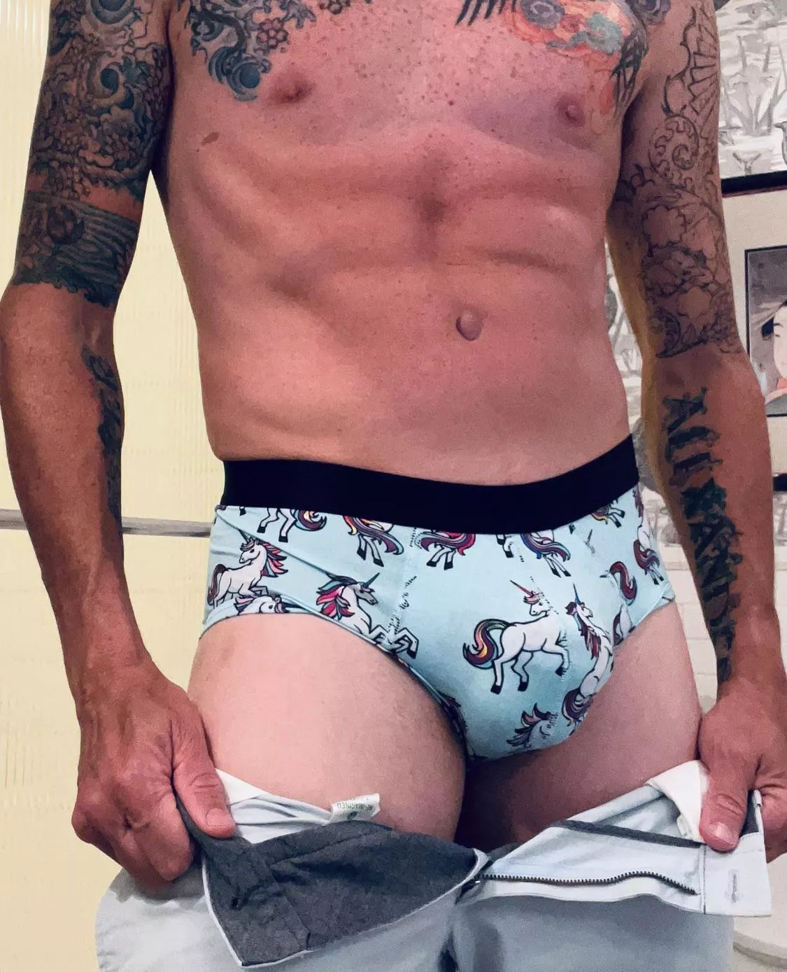 I mean…UNICORNS! Do I fill them out? 😈