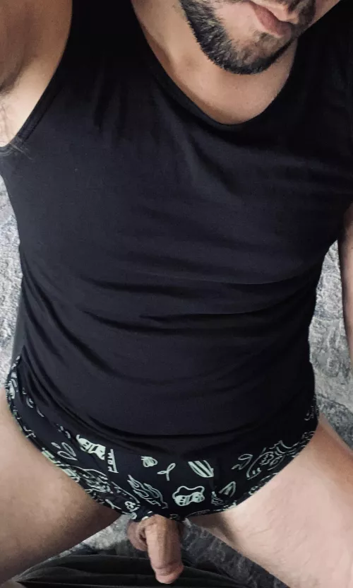 Morning man, care to stroke out this 5 day load for me? 😏💦