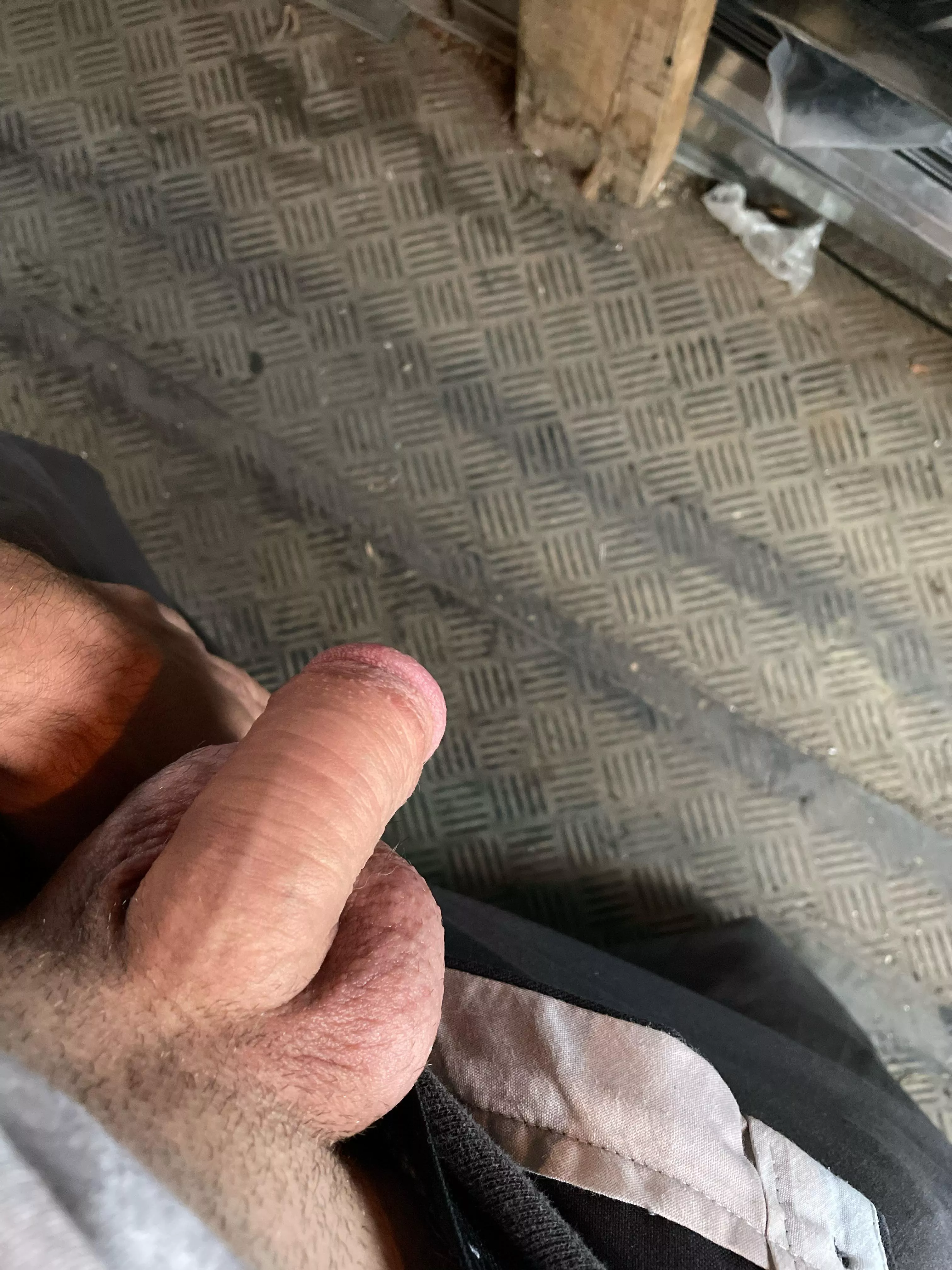 Nothing like havin the little guy out between plumbing jobs