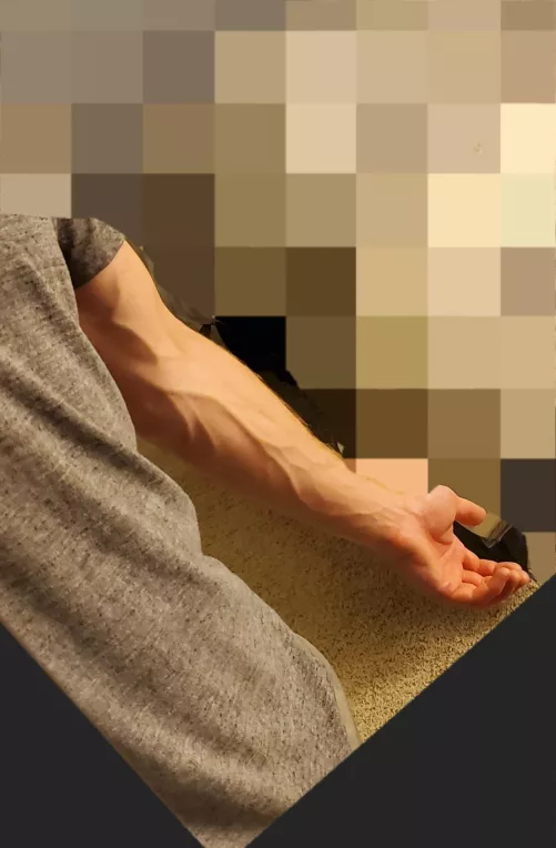 veins woke up lookin thic today