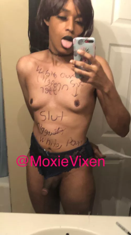 Anyone want an Ebony sissy to own?