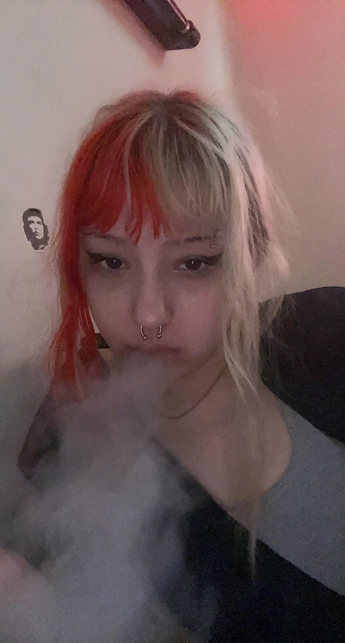 blowing all my smoke in your face 😂 breathe it in loser