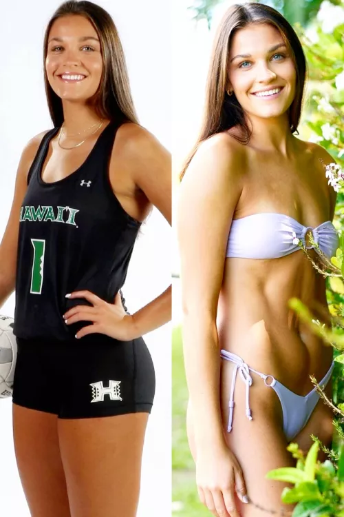 Canada and Hawaii volley player Jamie Santer