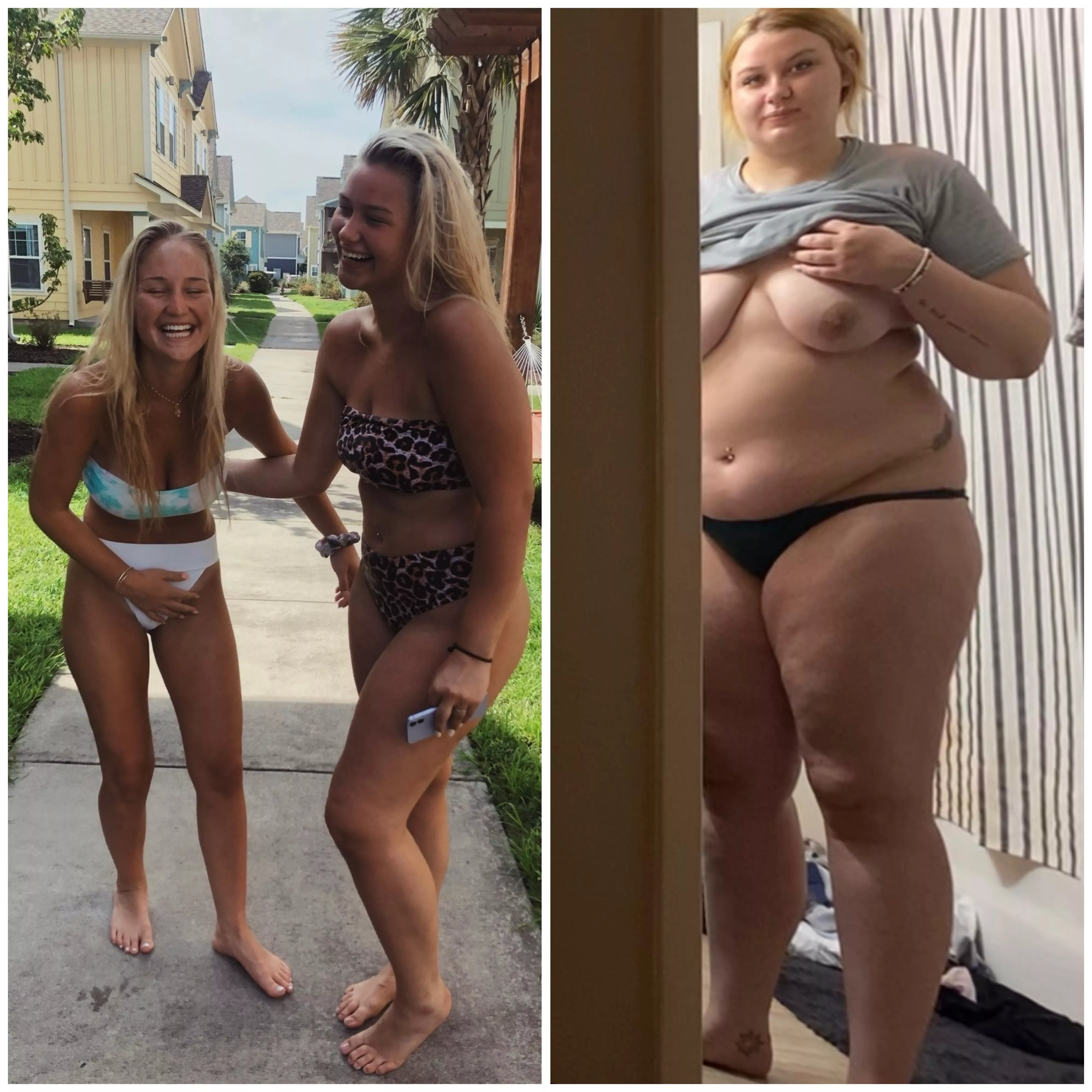 From skinny to chubby