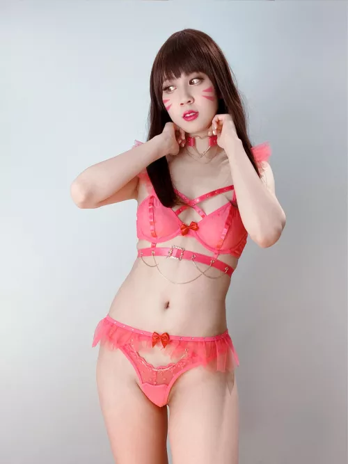 Lingerie Ver. DVa from Overwatch by MitsukiBb [self]