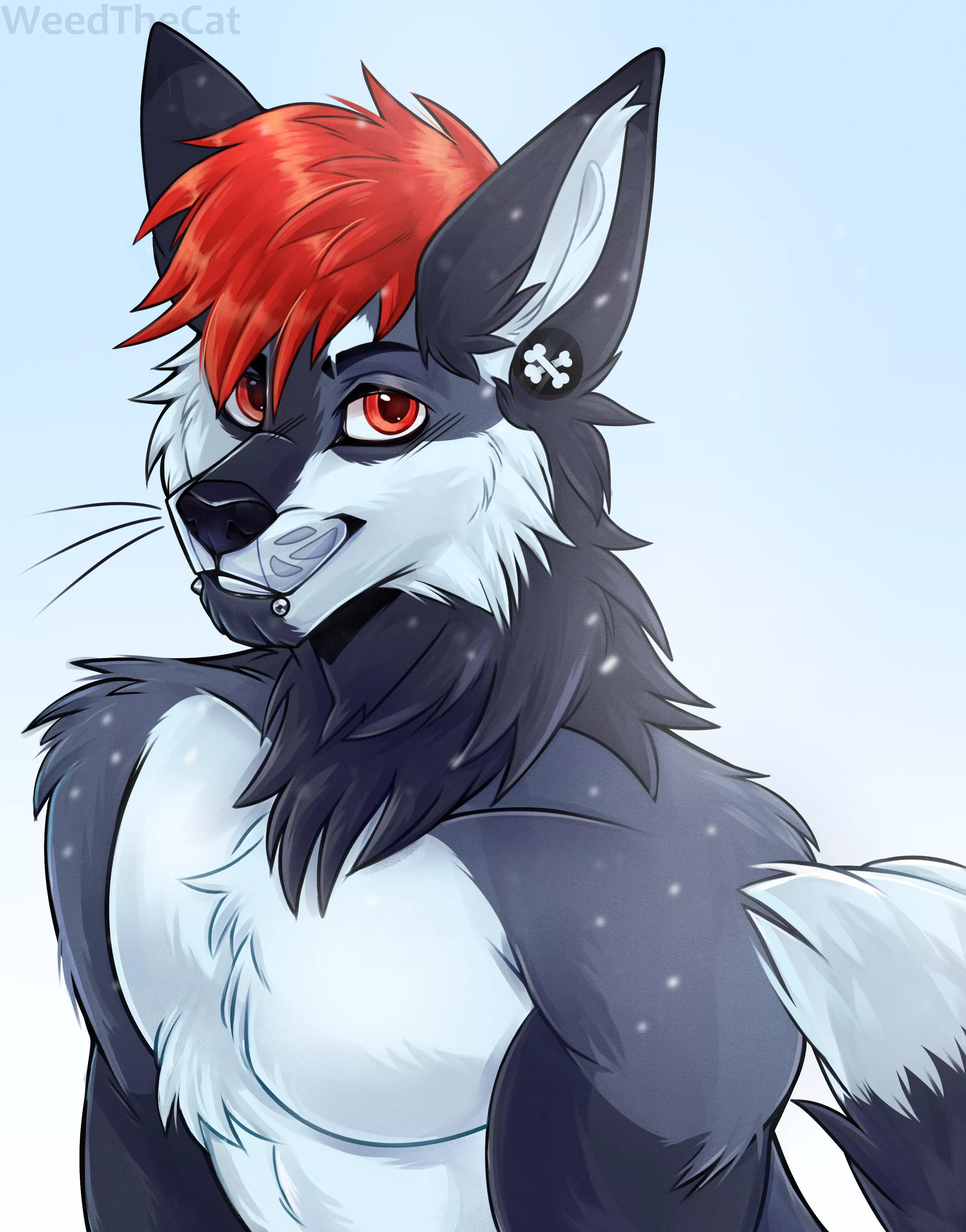 Need a warm hug? //Commission for a friend// Art by me @WeedTheCat on Twitter// My commissions are still open more info in comments :3