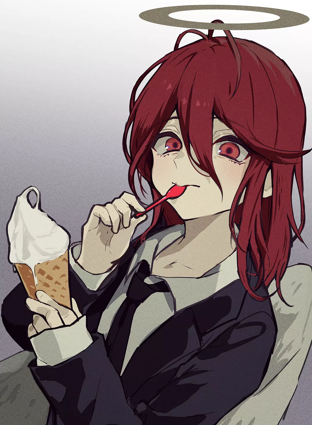 What a cute little devil, I sure hope no harm ever comes his way [orillust]