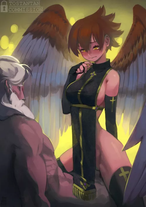 who said archangels aren't horny?