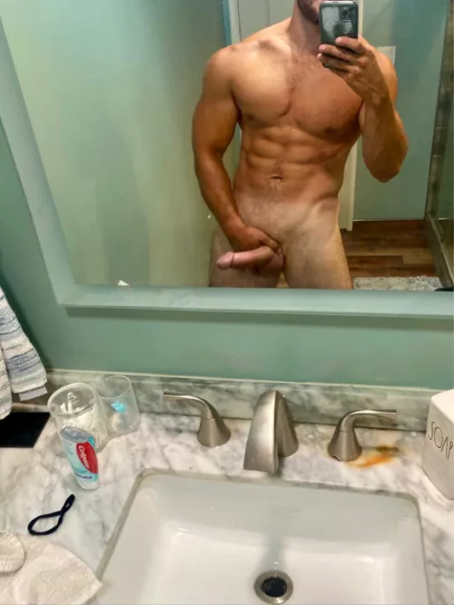 Who’d like to take care of this before I hop in shower?