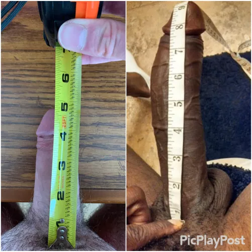 Bruh unfair cock compare. BBC is double my penis size