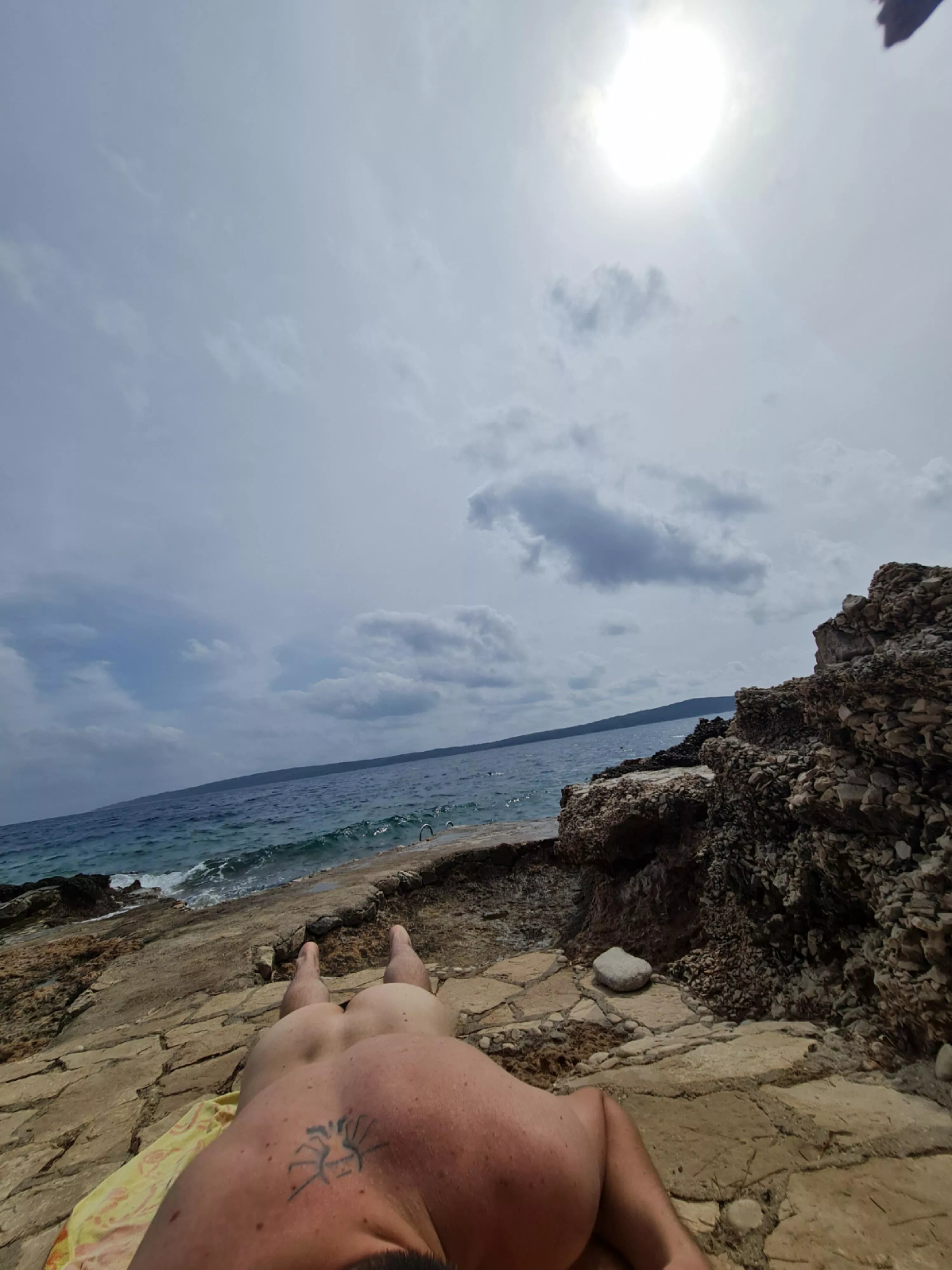 Can anyone help me to put lotion on my back ?