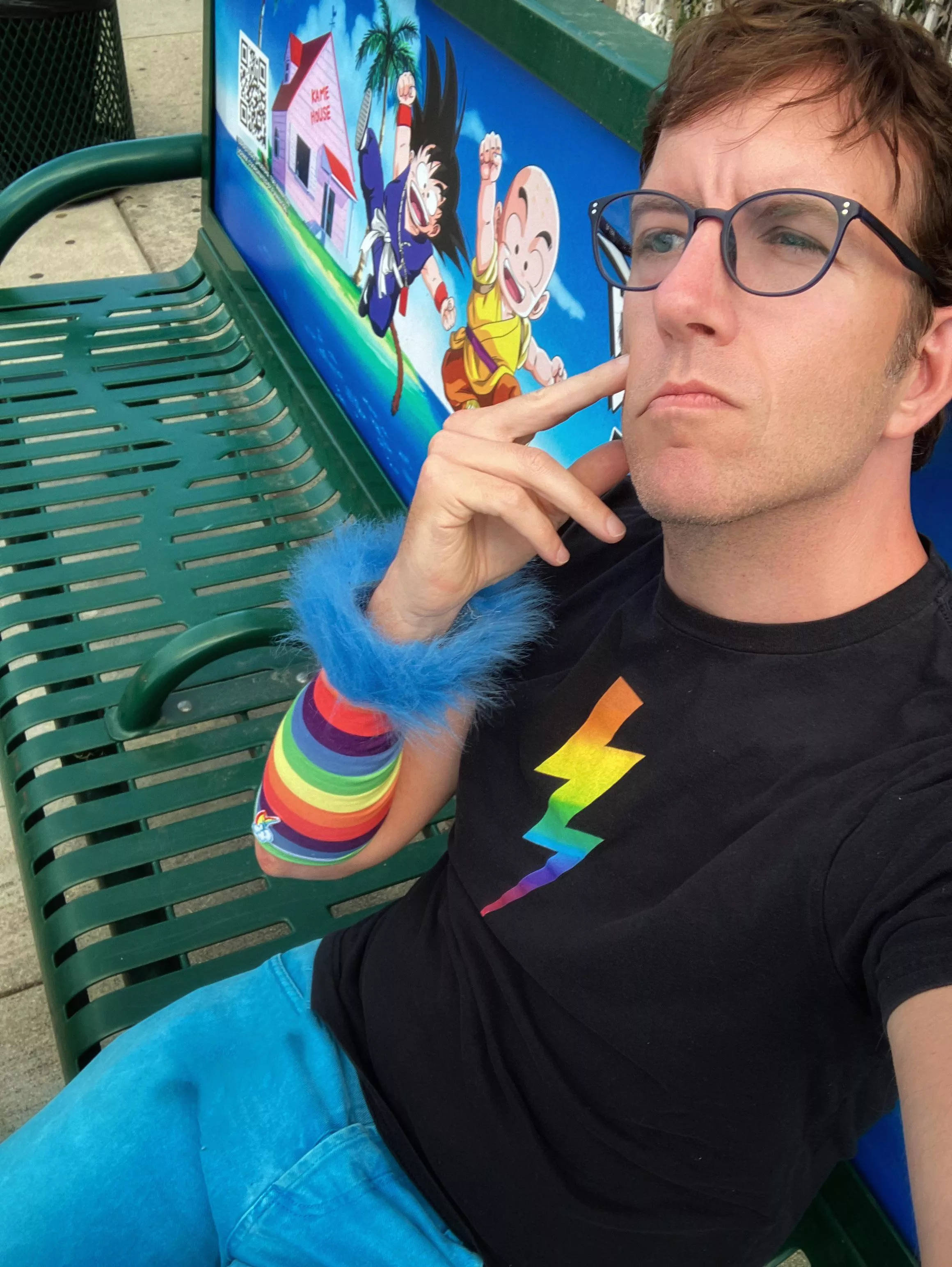 Got called a f*ggot from a dude in a car as I was crossing the street. How did he know?!?