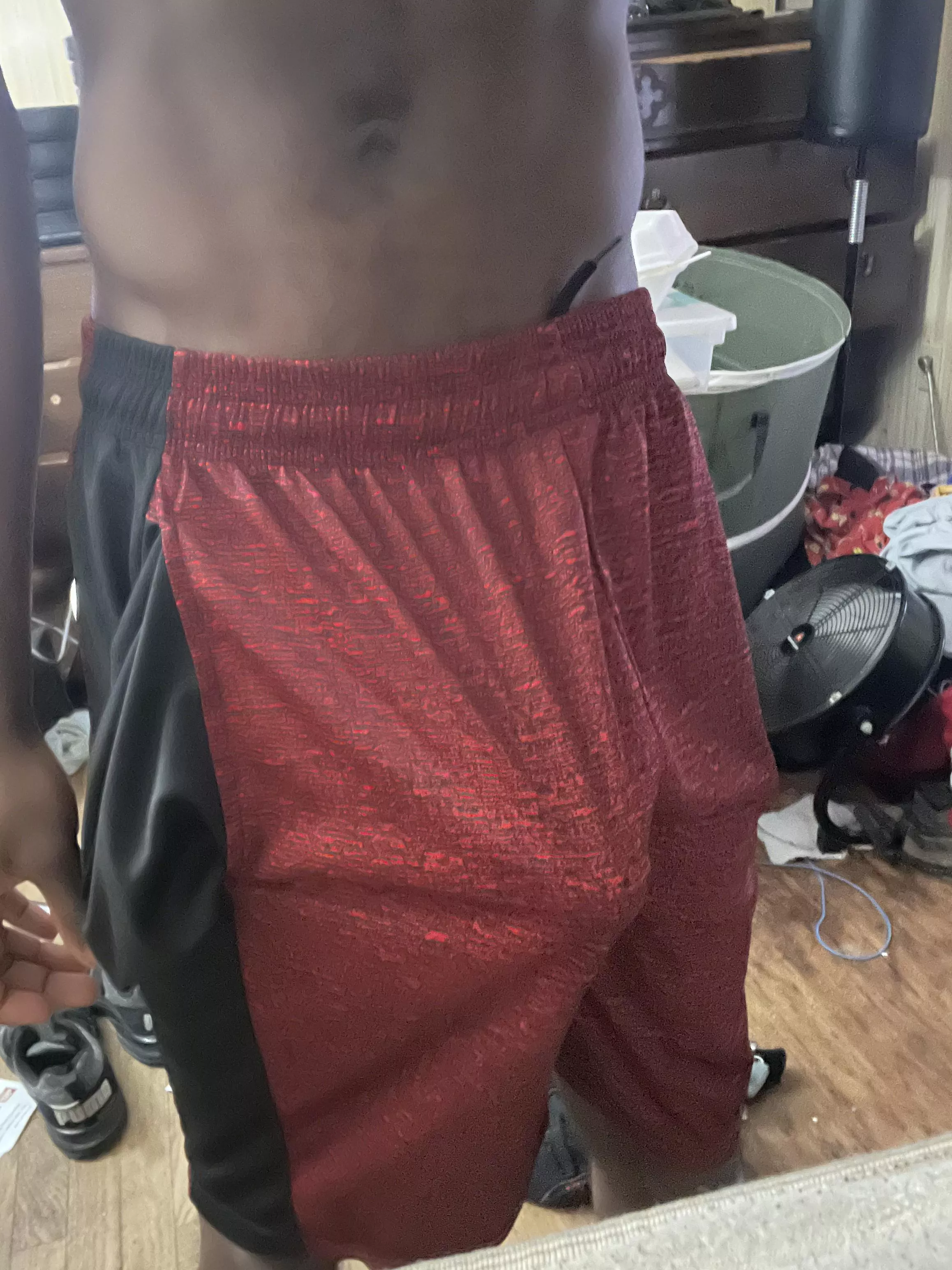 Hard to hide in a gym