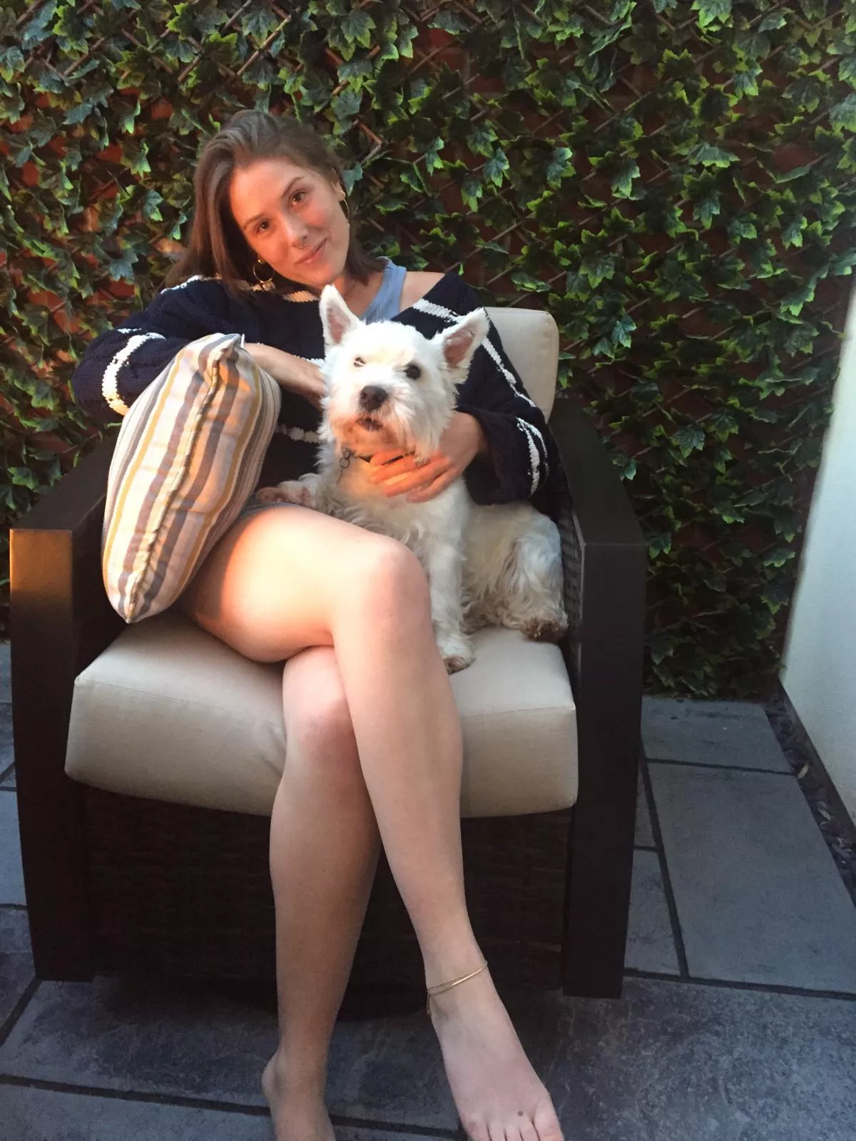 I love this photo so much. It’s so innocent but I knew what i was doing with my legs.. haha my bf couldn’t stop staring