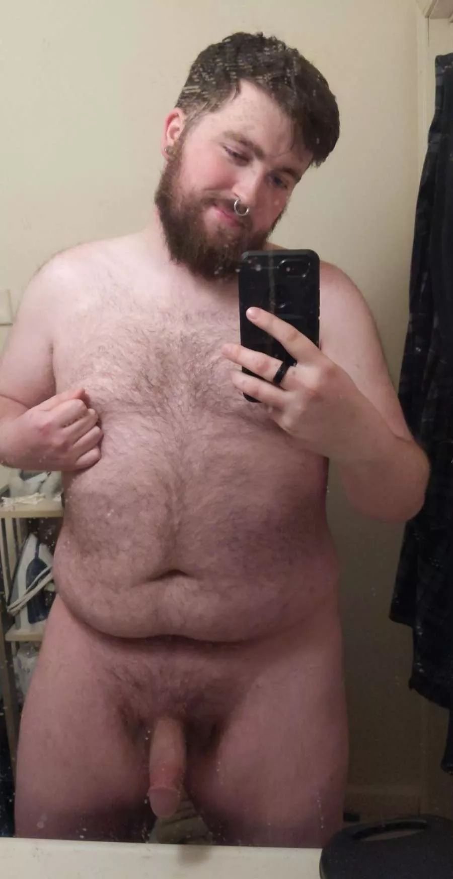 Ignore my dirty mirror 😳